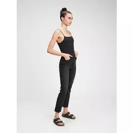 Джинсы Cigarette с высокой посадкой