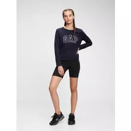 Футболка с длинными рукавами и логотипом