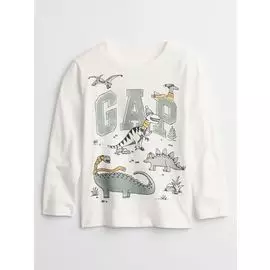 Футболка с длинными рукавами и логотипом