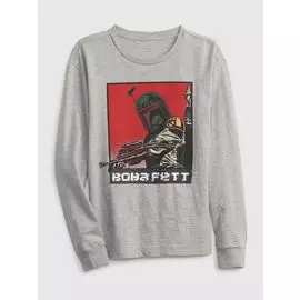 Футболка с длинными рукавами и принтом из коллекции GapKids Star Wars