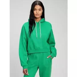 Худи укороченное в винтажном стиле