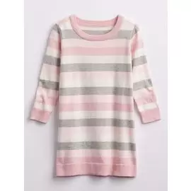 Платье вязаное в полоску