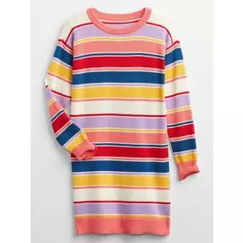 Платье вязаное в полоску