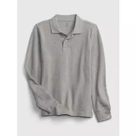 Рубашка-поло с длинными рукавами