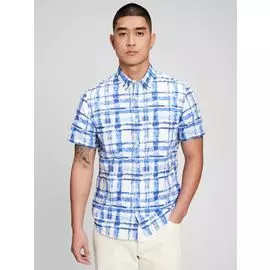 Рубашка Slim Fit с короткими рукавами