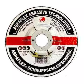 Abraflex УТ0007464 Круг зачистной 125x6,0x22,23 A24 S-BF27 металл