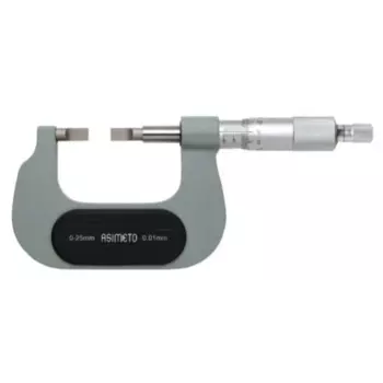 ASIMETO 112-04-0 Микрометр с ножевыми измерительными поверхностями 0,01 мм, 75-100 мм, тип А