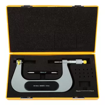 ASIMETO 133-05-0 Микрометр для измерения резьбы со вставками 0,01 мм, 100-125 мм