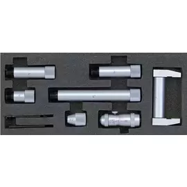 ASIMETO 240-02-0 Двухточечный микрометрический нутромер 50-1000 мм, с удлинителями 0,01 мм