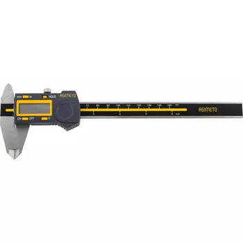 ASIMETO 307-06-5 Штангенциркуль цифровой 0,01 мм, 0–150 мм