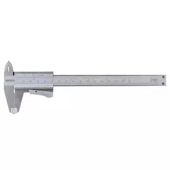 ASIMETO 351-06-0 Штангенциркуль нониусный 0,05 мм, 0-150 мм, с зажимом