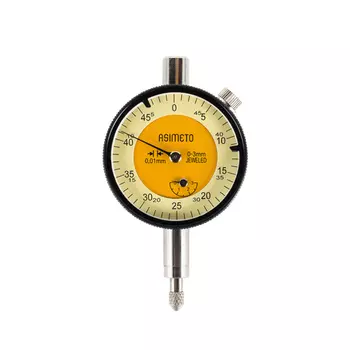 ASIMETO 401-03-0 Индикатор часового типа ИЧ 0-3 мм, 0,01 мм