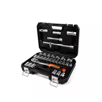 AV Steel AV-011032 Набор инструмента 1/2" 6 и 12 гр. 32 пр.