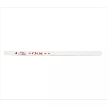 CLE-LINE CL-C25244 Полотно по металлу биметаллическое 300x13x0,65 мм, реж.кромка HSS, 24 TPI