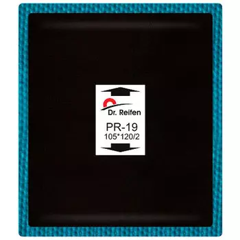 Dr. Reifen PR-19 Пластырь кордовый 105*120/2 слоя корда (10 шт. в упаковке)