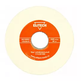 ELITECH 1110.001500 Круг шлифовальный, 125х32х20мм,К120