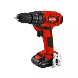 ELITECH ДА 10.8СЛК2 (4.0Ач) Дрель-шуруповерт аккумуляторная ((слайдер),10.8В,2х4.0АчLi-ion,БЗП-10мм,0-350\1350об\м,23Нм,1.1кг,че