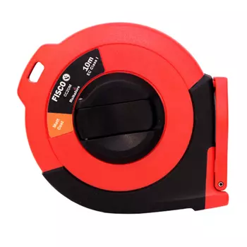 FISCO CC10M-П Рулетка стальная крашенная лента в закрытом корпусе, 10м, с поверкой