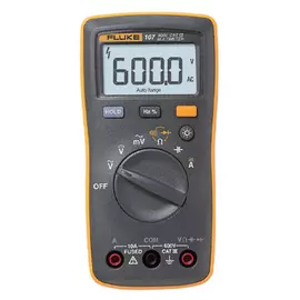 FLUKE Fluke-107 Мультиметр цифровой Fluke 107, 10A, 600B, (Госреестр)