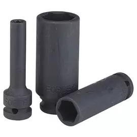 Force 4458508 1/2" Головка глубокая д/пневмоинст. 6-гр. 8 мм L=85 мм