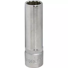 Force 5497722 1/2" Головка глубокая 12-гр. 22 мм, L=77 мм