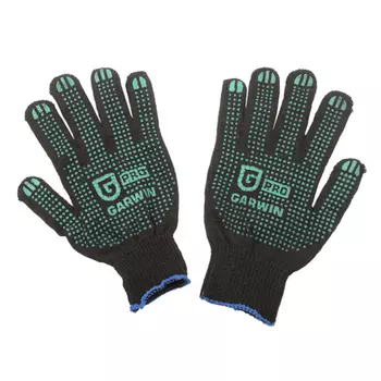 GARWIN PRO PGT-020 Перчатки 10 класс (6) с ПВХ, черные