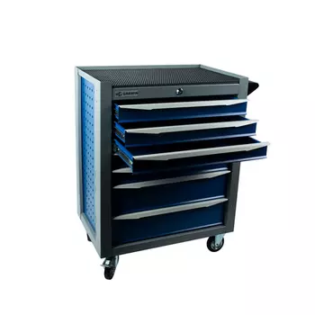 GARWIN 001017-5005-7035 Тележка инструментальная серии Standart 7 полочная сине-серая