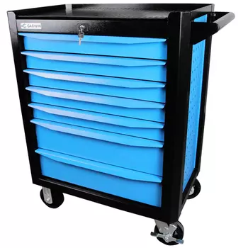 GARWIN 001020-5015 Тележка инструментальная серии Industrial 7 полочная синяя