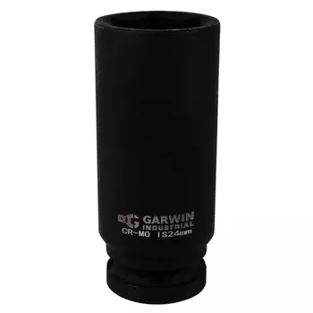 GARWIN PRO 620272-24 Головка торцевая ударная глубокая 1/2", 6 гр., 24 мм