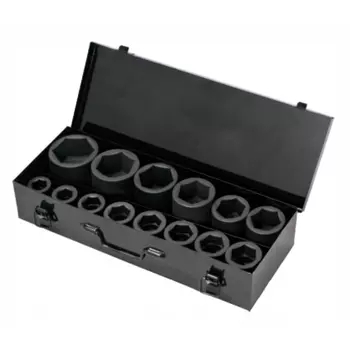 GARWIN PRO 626557-1 Набор ударных головок глубоких 1" 14 пр. 22-60 мм