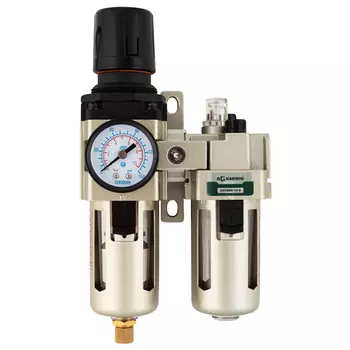 GARWIN PRO 807660-14-5 Модульная группа для подготовки воздуха с регулятором давления и манометром, 1/4", 5 мкм.