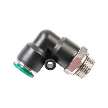 GARWIN PRO 808520-Г-10-38-1 Уголок M3/8" цанга 10 мм, с уплотнением, пластм. корпус
