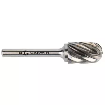 GARWIN INDUSTRIAL 900561-16*25*69 Борфреза цилиндрическая с закругленным концом 16x25x69 мм, VHM, AL, форма C (серия 900561)