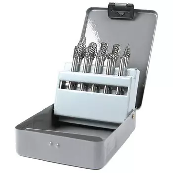 GARWIN INDUSTRIAL GM-CBS10 Набор борфрез твердосплавных, 10 предметов