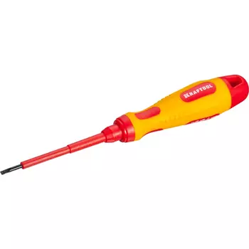 KRAFTOOL 250083-2.5-075 Отвертка SL 2.5х75 мм, 1000 В