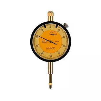 ASIMETO 402-05-4 Индикатор часового типа ИЧ 0-5 мм, 0,01 мм, с защитой от толчков