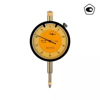 ASIMETO 402-10-8 Индикатор часового типа ИЧ 0-10 мм, 0,01 мм, с защитой от толчков
