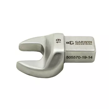 GARWIN INDUSTRIAL 505570-19-14 Насадка для динамометрического ключа рожковая 19 мм, с посадочным квадратом 14х18