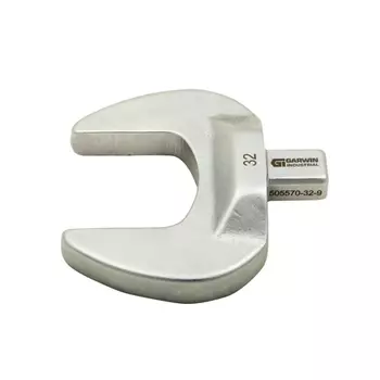 GARWIN INDUSTRIAL 505570-32-9 Насадка для динамометрического ключа рожковая 32 мм, с посадочным квадратом 9х12