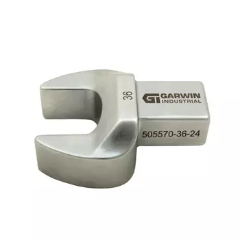 GARWIN INDUSTRIAL 505570-36-24 Насадка для динамометрического ключа рожковая 36 мм с посадочным квадратом 24*32