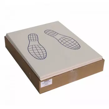 GARWIN PRO 074.807.00 Коврики бумажные двухслойные "Следы ног" 500 шт. Книжный вариант (405 х 525 мм)