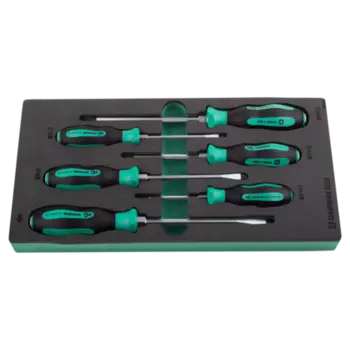 GARWIN PRO 646265 Набор отверток цельнометаллических 6 пр. в ложементе EVA