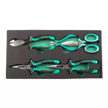 GARWIN PRO 646315 Набор шарнирно-губцевого инструмента 5 пр. в ложементе EVA