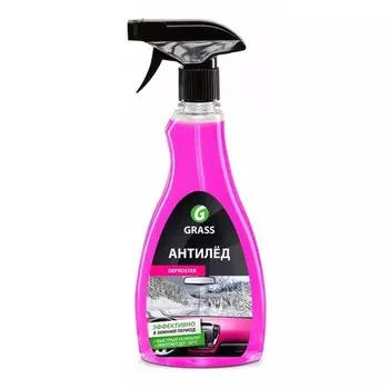 GRASS 170105 Средство для размораживания стекол и замков "Defroster" (флакон 500 мл)