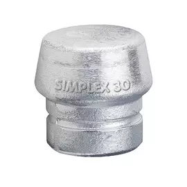 HALDER 3209.080 Насадка запасная из мягкого металла для молотков "Simplex" Ø 80 мм