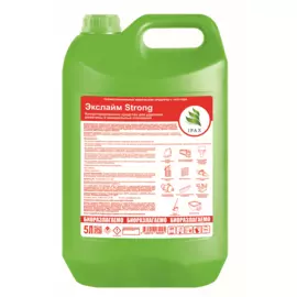 IPAX ЭКСТ-5 Экслайм Strong - средство для удаления ржавчины, мин. отложений и послестроительной уборки, 5л