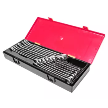 JTC JTC-K6172 Набор ключей комбинированных 6-23 мм в кейсе 17 предметов JTC