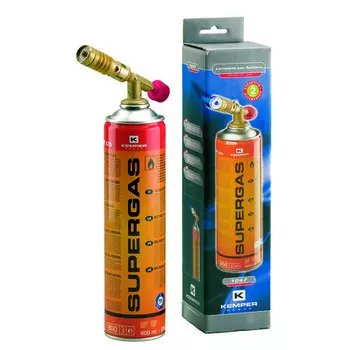 Kemper 1047-KEM Лампа паяльная газовая KEMPER 1047SC + баллон Арт.575