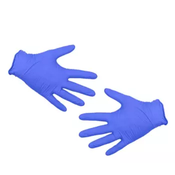KLEVER KLR-XL Перчатки нитриловые диагностические неопудренные, нестерильные (Фиолетовые), упаковка 100 шт., р-р XL