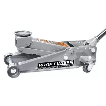 KRAFTWELL KRWFJ3D Домкрат подкатной гидравлический г/п 3000 кг KraftWell KRWFJ3D